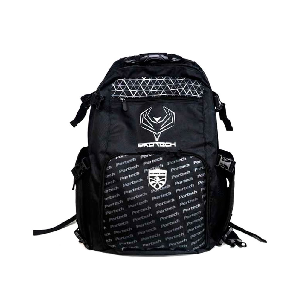 MOCHILA FLYING EAGLE PORTECH (L) NEGRO-GREY